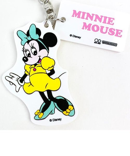 ディズニー ミニー アクリルキーホルダー レトロアートコレクション