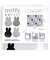 ミッフィー miffy 吸水水切りマット（ならびミッフィー） 【30×40cm】 キッチン