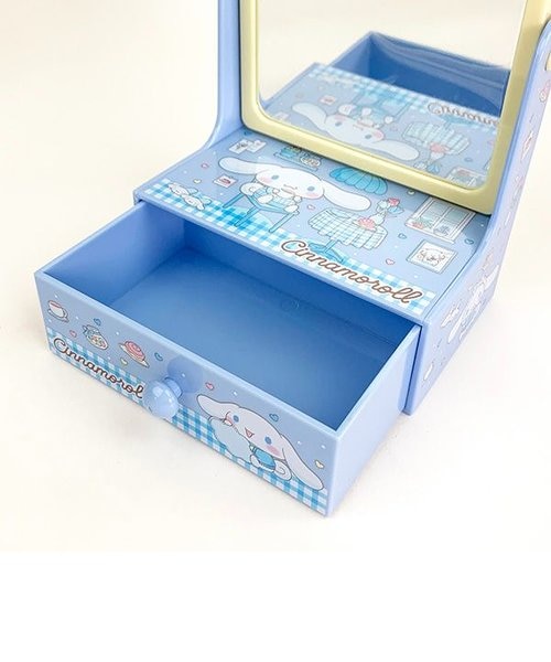 サンリオ シナモロールミニドレッサー シナモン 小物入れ 化粧品入れ 