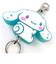 サンリオ シナモロール ゆめふわラバーキーホルダー ブルー Sanrio