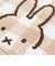 ミッフィー miffy チェックライン ロングトイレマット ベージュ ポイントマット トイレ