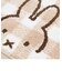 ミッフィー miffy チェックライン ロングトイレマット ベージュ ポイントマット トイレ