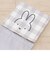 ミッフィー miffy チェックライン ペーパーホルダーカバー グレー トイレ 日用品