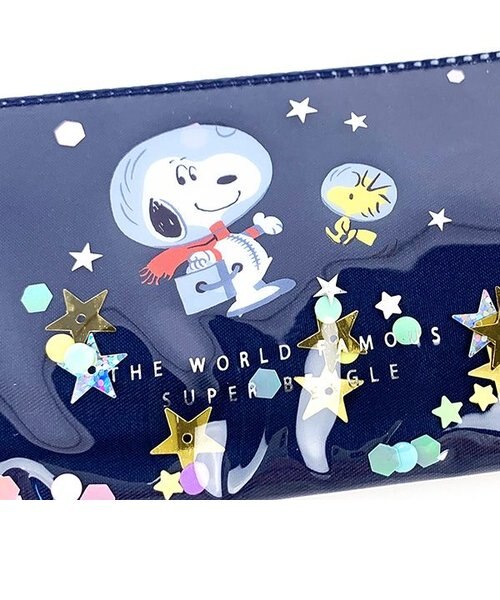 スヌーピー ペンポーチ ネイビー アストロ 筆箱 ペンケース SNOOPY