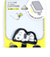 スヌーピー マルチリングプラス ストラップセット （ふせね） スマホ用品 ショルダー ブラック SNOOPY