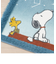 スヌーピー 星空スヌーピー ロングトイレマット ブルー SNOOPY