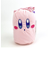星のカービィ おすましフェイス マスコット巾着付きブランケット ひざ掛け ウィンター ピンク
