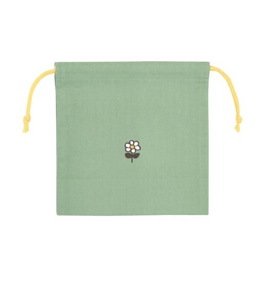 ミッフィー＆スナッフィー 巾着袋（グリーン） 小物入れ 文房具 miffy