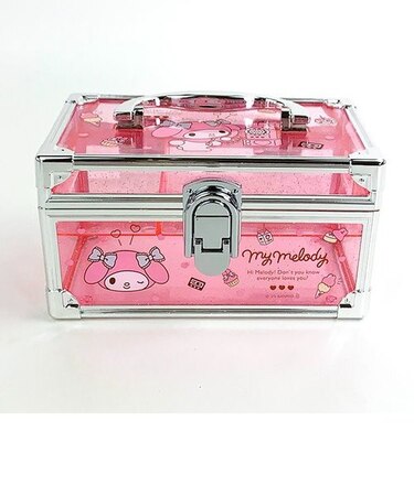 サンリオ マイメロディ バニティケース 収納ボックス 小物入れ 