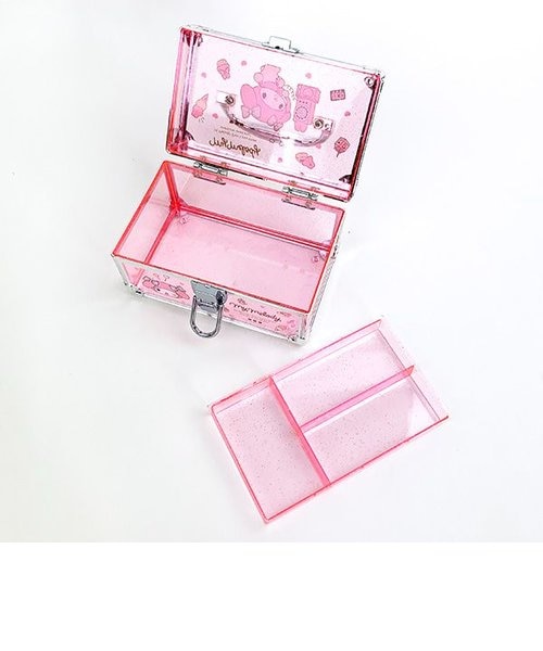 MY MELODY 小型　収納　ボックス ピンク　バニティケース サンリオ マイメロディ バニティケース 収納ボックス 小物入れ