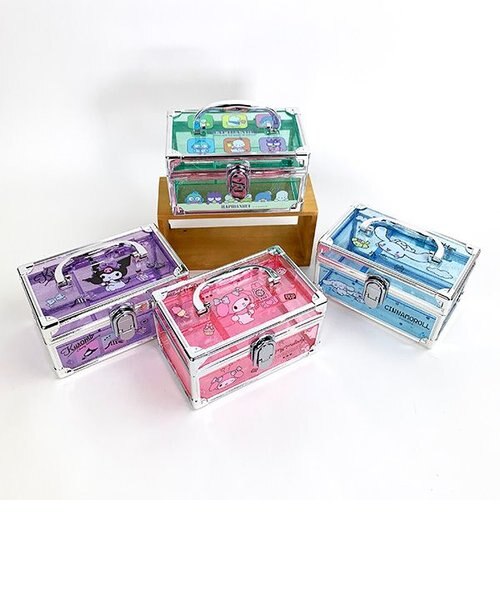 Sanrio サンリオ マイメロディ バニティケース 小物入れ サンリオ マイメロディ バニティケース 収納ボックス 小物入れ
