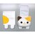 ねこのトイレットペーパーカバー ミケ  カー用品  猫 動物