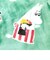 ムーミン ボア付3WAYケープ （フラワーブロック） ミント ブランケット マルチクロス MOOMIN