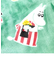 ムーミン ボア付3WAYケープ （フラワーブロック） ミント ブランケット マルチクロス MOOMIN