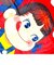 ペコちゃん デジプリブランケット (ペコちゃんパック） レッド 防寒グッズ 不二家