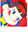 ペコちゃん デジプリブランケット (ペコちゃんパック） レッド 防寒グッズ 不二家