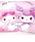 サンリオ マイメロ＆クロミ ラブラブ JRエステル枕 まくら 寝具  キッズ こども ピンク