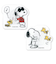 スヌーピー シートフックセット スヌーピー＆ウッドストック インテリア SNOOPY