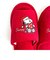 スヌーピー スリッパ （レッド） ハッピークリスマス SNOOPY