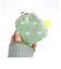 ミッフィー miffy ジャガードがま口財布 （うさぎ柄） グリーン ポーチ