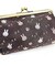 ミッフィー miffy ジャガードがま口ポーチ （ボール柄） ブラウン 小銭入れ