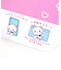 ちいかわ モモンガ Play Charm スマホスタンド マスコット  ホワイト