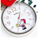 スヌーピー クリスマスソックスキーチェーンウォッチ 時計 グレー SNOOPY