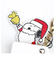 スヌーピー クリスマスソックスキーチェーンウォッチ レッド 時計 SNOOPY