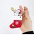 スヌーピー クリスマスソックスキーチェーンウォッチ レッド 時計 SNOOPY