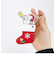 スヌーピー クリスマスソックスキーチェーンウォッチ レッド 時計 SNOOPY
