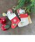 スヌーピー クリスマスソックスキーチェーンウォッチ レッド 時計 SNOOPY