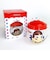 PEKO ペコちゃん Peko キャンディポット お菓子入れ キッチン 食器 ガラスポット ポット 飴 キャンディ ホワイト グッズ