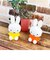 ミッフィー miffy 3Dポーチ がま口 レッド 小物入れ