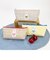 ミッフィー miffy レトロチェック ペンケース　 イエロー 小物入れ