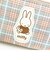 ミッフィー miffy レトロチェック ペンケース　 グリーン 小物入れ
