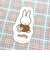 ミッフィー miffy レトロチェック 巾着袋 グリーン 小物入れ