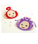 テレタビーズ ティンキー・ウィンキー ぬいぐるみ巾着 ポーチ 小物入れ Teletubbies