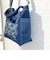 水森亜土 デニムショルダーバッグ （フラワーズ） サブバッグ ランチトート  　