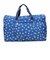 ミッフィー miffy 折りたたみボストンバッグ（L) フラワーブルー