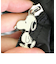 スヌーピー 折りたたみ保冷＆保温エコバッグ スターブラック SNOOPY
