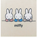 ミッフィー miffy 2WAY帆布トートショルダーバッグ トリオ ナチュラル