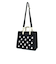 ミッフィー miffy モノグラム 2WAYトートバッグ（M) フェイスブラック