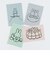 ミッフィー miffy ポストカード（green） ハガキ 文具 日本製