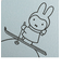 ミッフィー miffy ポストカード（blue） ハガキ 文具 日本製