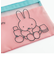 ミッフィー miffy メッシュフラットポーチ（pink） ポーチ 文具