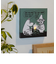 ムーミン LEDキャンバスアート (グリーン) MOOMIN