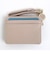 スヌーピー パス&コインケース ピンクベージュ デスク刺繍 リール付き ICカードケース 定期入れ