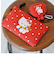 サンリオ ハローキティ POCHIBI(ポチビ) シリコン がま口 ミニポーチ(レッド)