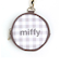 ミッフィー miffy 3連ショルダーポーチ グレー スマホショルダー