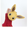 ポケットモンスター ポケモン イーブイ ミニがまぐち キーホルダー 小物入れ ブラウン
